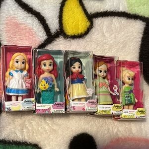 Disney minis brand doll bundle of 5